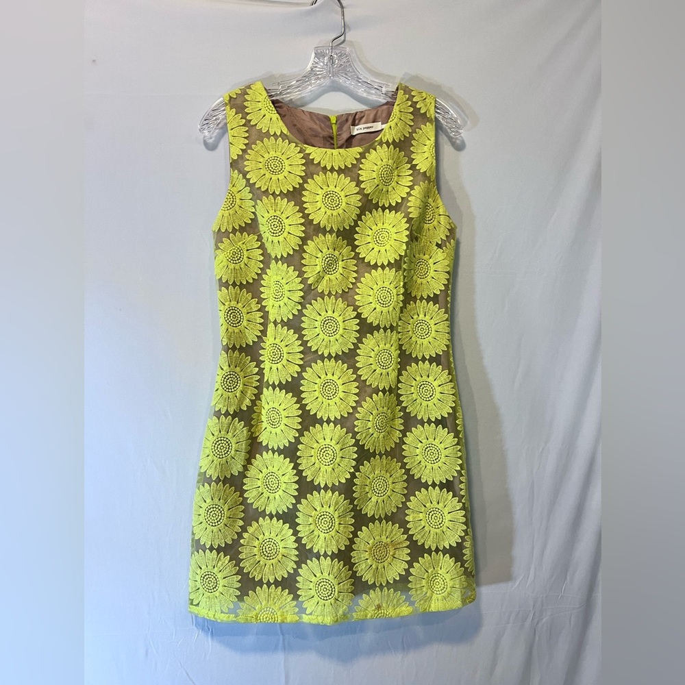 Blu Pepper Sunflower Shift Dress Party Retro Boho Parties Events Medium